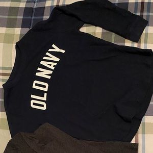 2 Old Navy long sleeve tops-boys